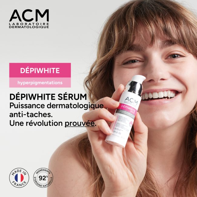 Face d'un cube de linéaire Dépihite Sérum