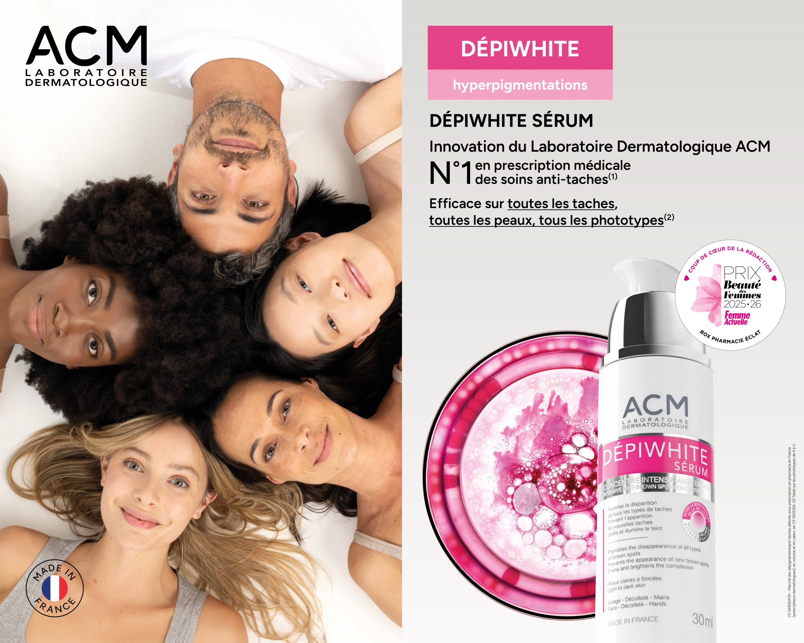 Covering vitrine Dépiwhite sérum