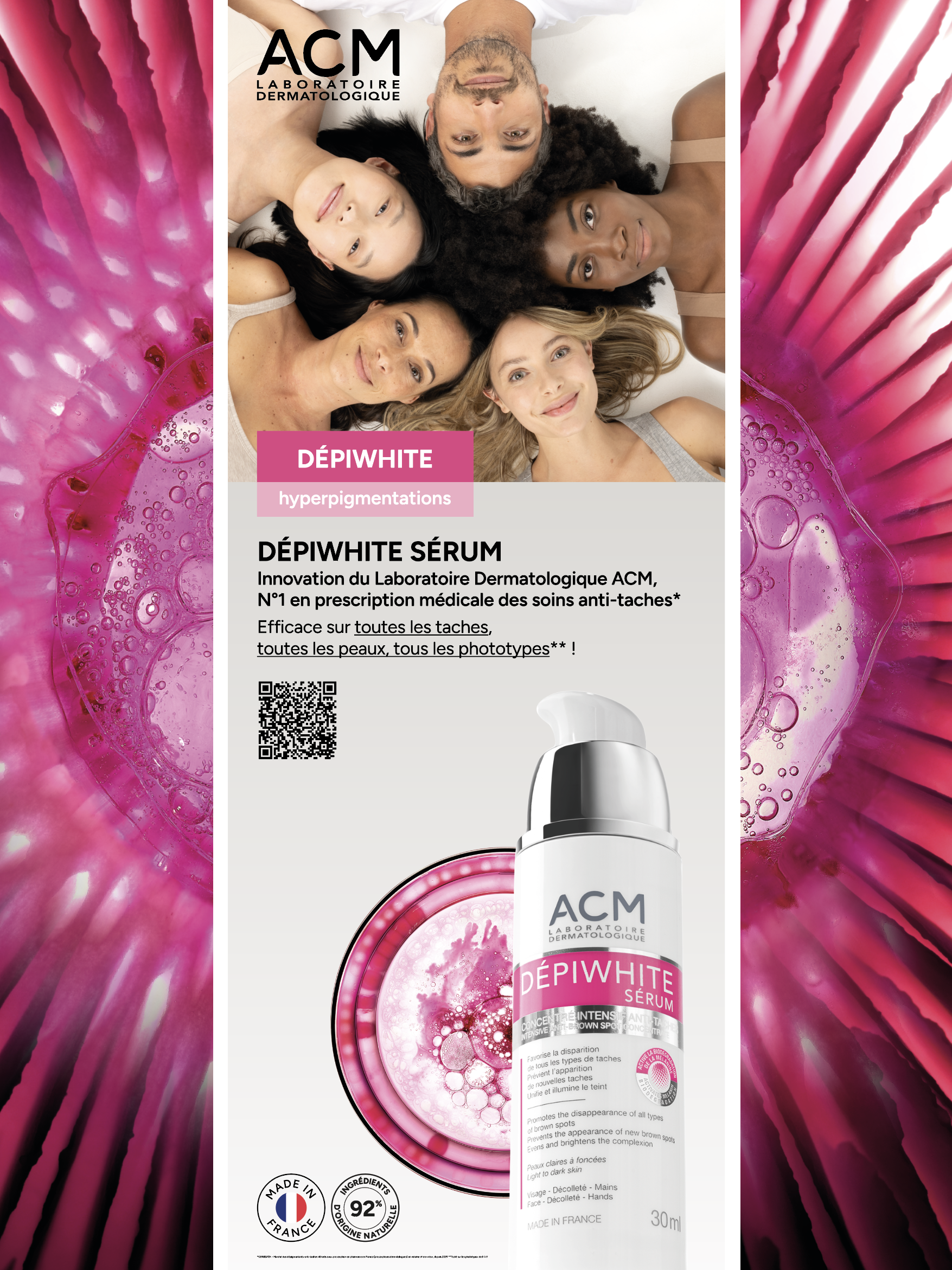 Covering vitrine Dépiwhite Sérum