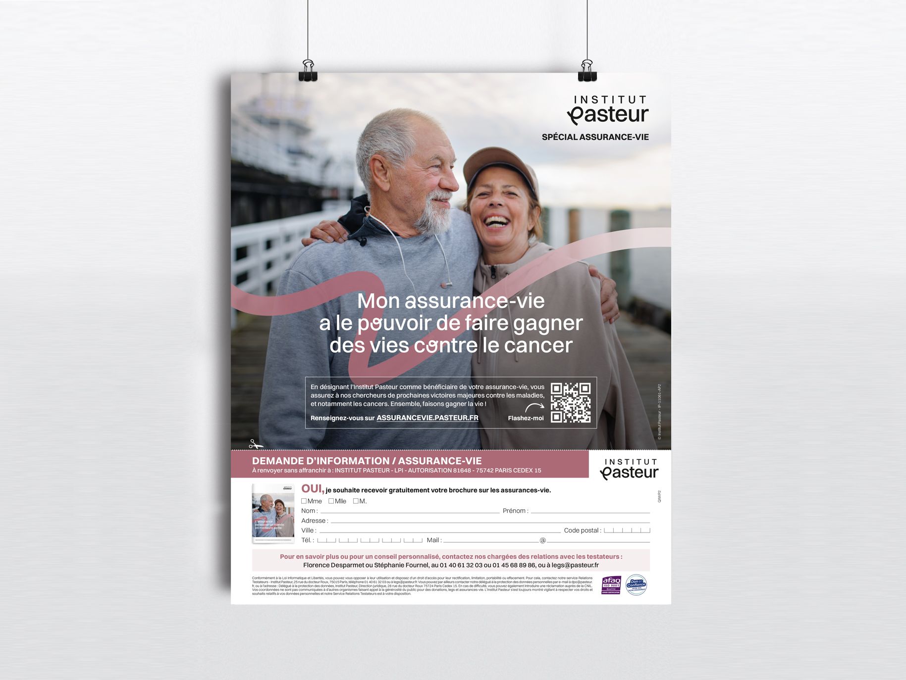 Annonce-presse assurance-vie