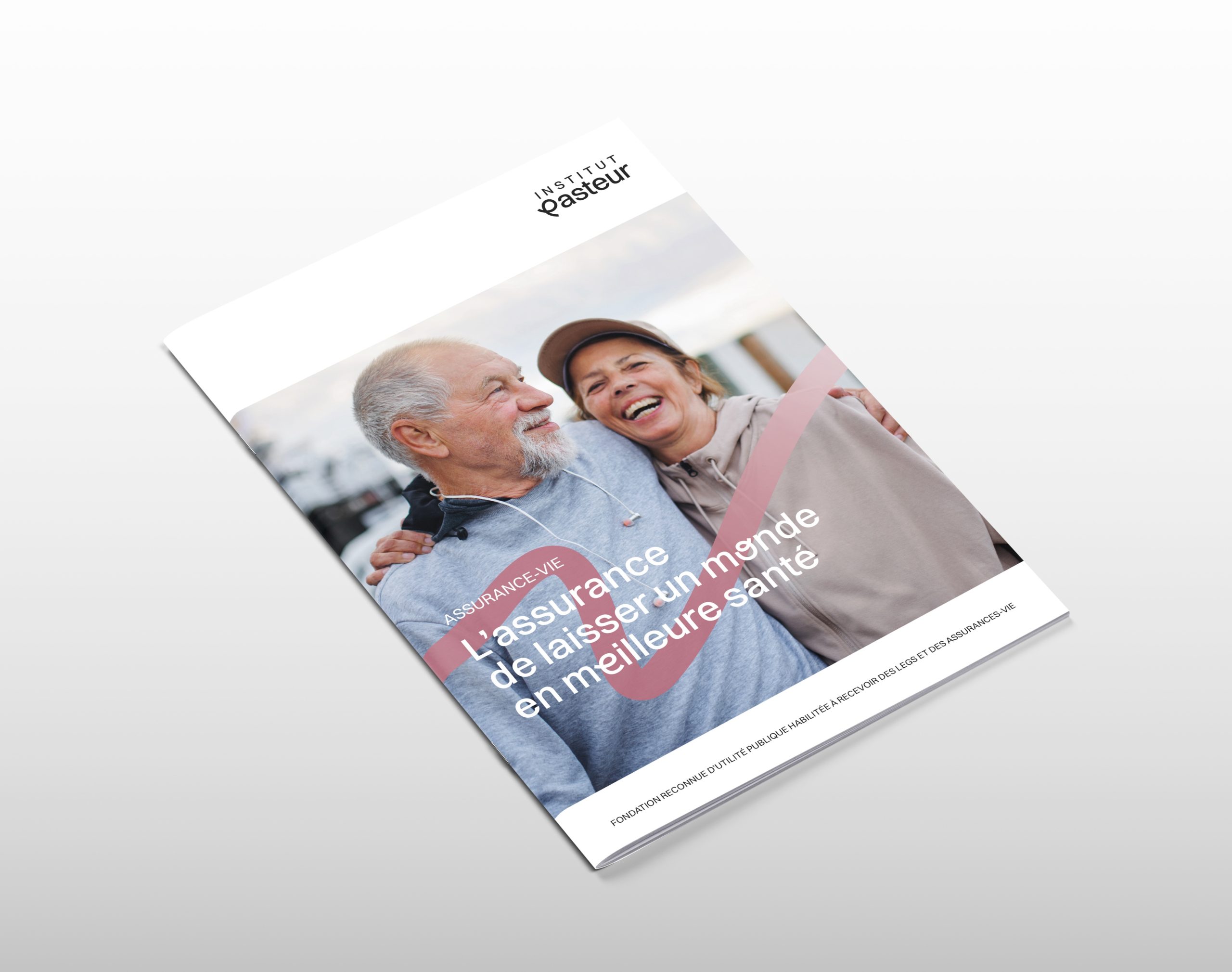 Couverture de la brochure Assurance-vie de l'Institut Pasteur